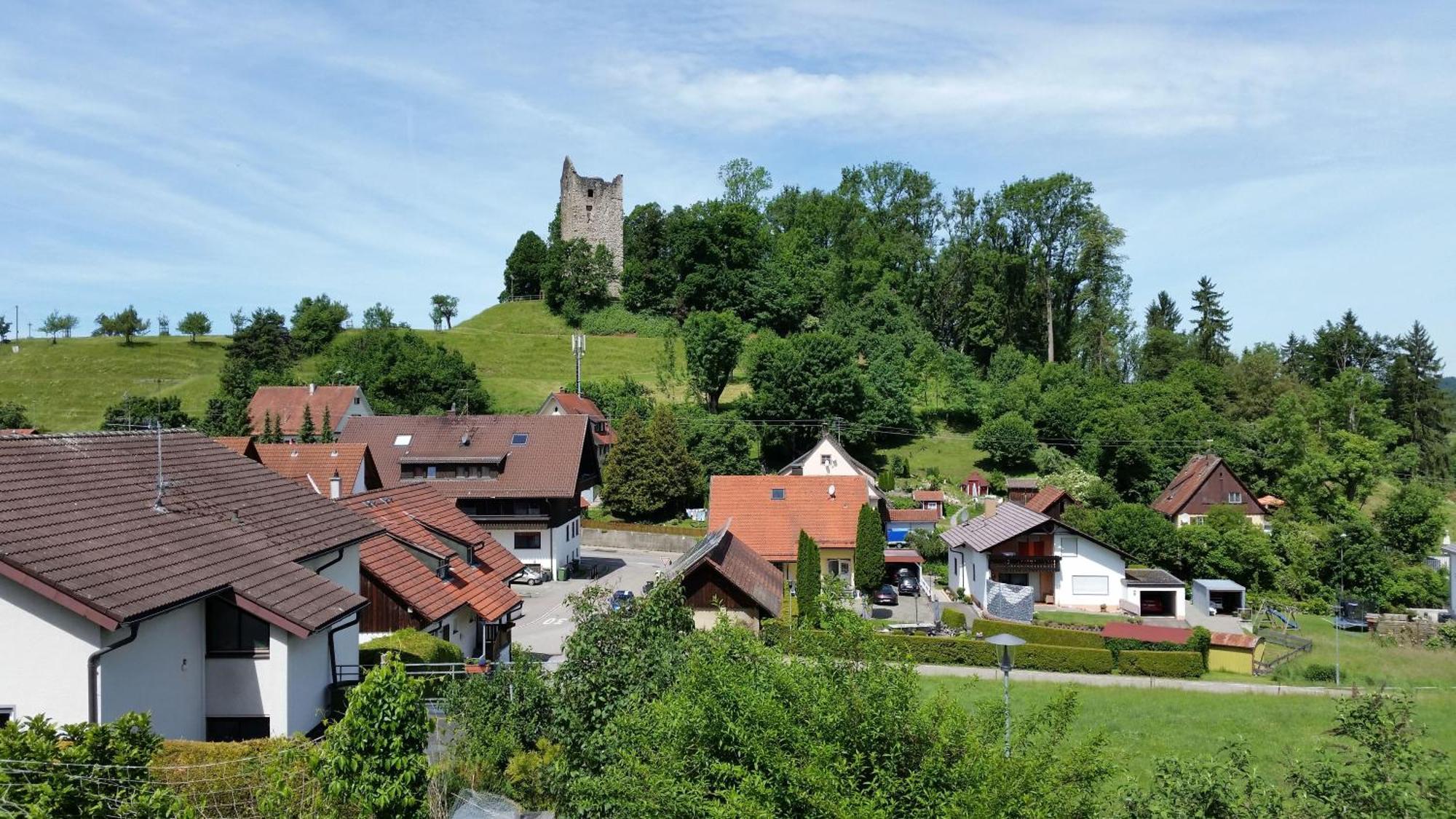 Ferienwohnung-Burgblick-In-Neuravensburg Buitenkant foto